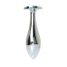 Анальна пробка - Jewellery Silver Plug Light Blue L Анальна пробка - Jewellery Silver Plug Light Blue L