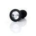 Анальна пробка - Jewellery Silicone Black Plug M Clear Анальна пробка - Jewellery Silicone Black Plug M Clear