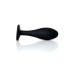 Анальна пробка - Jewellery Silicone Black Plug M Clear Анальна пробка - Jewellery Silicone Black Plug M Clear
