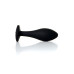 Анальна пробка - Jewellery Silicone Black Plug L Clear Анальна пробка - Jewellery Silicone Black Plug L Clear