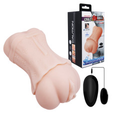 Мастурбатор вагина - Crazy Bull Vagina Masturbator Flesh Vibrating II