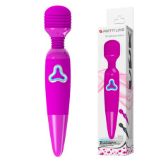 Вібромасажер - Pretty Love Flirtacious Wand Purple