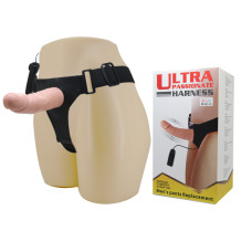 Страпон - Ultra Passionate Harness Vibrating, 15 см Страпон - Ultra Passionate Harness Vibrating, 15 см