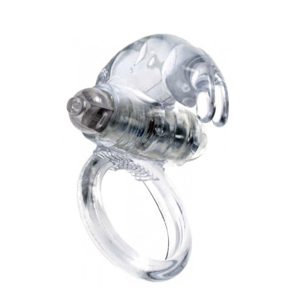 Ерекційне кільце - Rabbit Vibro CockRing Clear Ерекційне кільце - Rabbit Vibro CockRing Clear