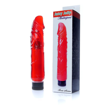 Вібратор - Juicy Jelly - Multispeed Red Вібратор - Juicy Jelly - Multispeed Red