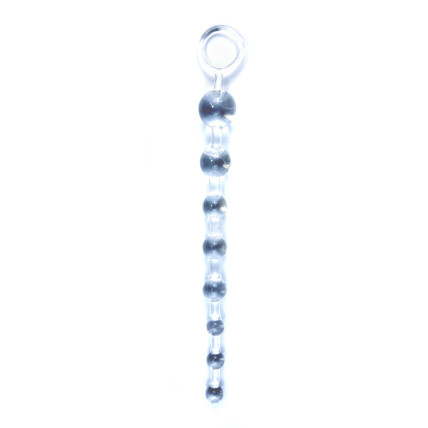 Анальна цепочка - Jelly Anal 10 Beads Clear