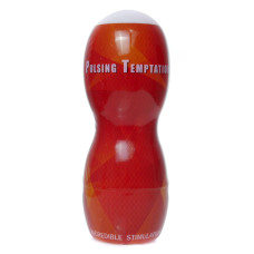 Мастурбатор - Pulsing Temptation Red Masturbator Cup Мастурбатор - Pulsing Temptation Red Masturbator Cup