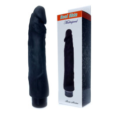 Вібратор - Real Skin Multispeed Black, 22,5 см