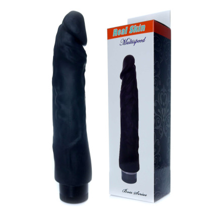 Вібратор - Real Skin - Black Вібратор - Real Skin - Black