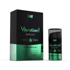 Рідкий вібратор - Intt Vibration! Ganjah, 15 мл Рідкий вібратор - Intt Vibration! Ganjah, 15 мл