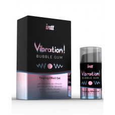 Рідкий вібратор - Intt Vibration! Bubble Gum, 15 мл Рідкий вібратор - Intt Vibration! Bubble Gum, 15 мл