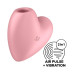 Вакуумний стимулятор - Satisfyer Cutie Heart Light Red Вакуумний стимулятор - Satisfyer Cutie Heart Light Red