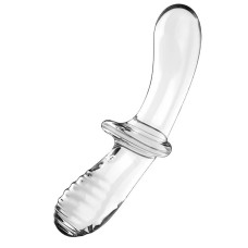 Фалоімітатор - Satisfyer Double Crystal Transparent Фалоімітатор - Satisfyer Double Crystal Transparent