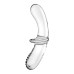 Фалоімітатор - Satisfyer Double Crystal Transparent Фалоімітатор - Satisfyer Double Crystal Transparent