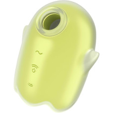 Вакуумний стимулятор - Satisfyer Glowing Ghost Yellow Вакуумний стимулятор - Satisfyer Glowing Ghost Yellow