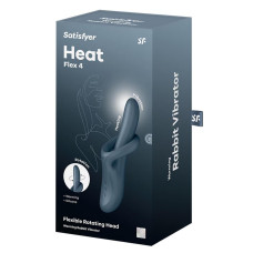 Вібратор - Satisfyer Heat Flex 4 Grey