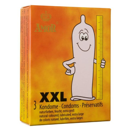 Презервативи - Amor XXL, 3 шт. Презервативи - Amor XXL, 3 шт.