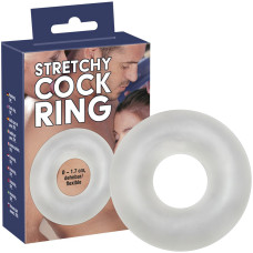 Ерекційне кільце - Stretchy Cock Ring Clear Ерекційне кільце - Stretchy Cock Ring Clear