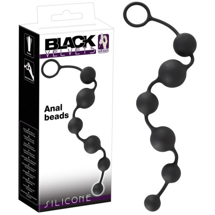 Анальні кульки - Black Velvets Anal Beads Анальні кульки - Black Velvets Anal Beads