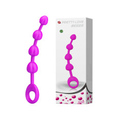 Анальний стимулятор - Pretty Love Beeds Purple Анальний стимулятор - Pretty Love Beeds Purple