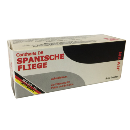 Краплі - SPANISCHE FLIEGE, 5 мл - with card Краплі - SPANISCHE FLIEGE, 5 мл - with card