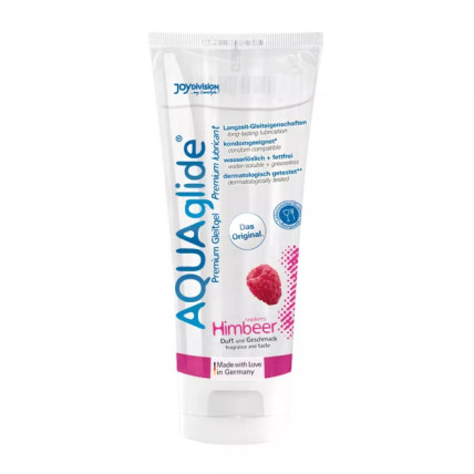 Лубрикант - AQUAglide Raspberry (малина), 100 мл Лубрикант - AQUAglide Raspberry (малина), 100 мл