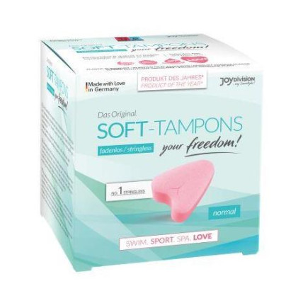 Тампоны гигиенические - Soft-Tampons normal, 3шт.