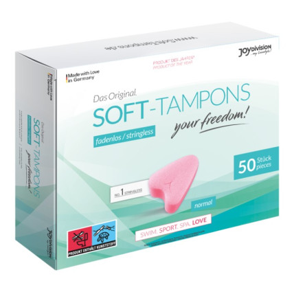 Тампони - Soft-Tampons Normal, 50 шт. Тампони - Soft-Tampons Normal, 50 шт.