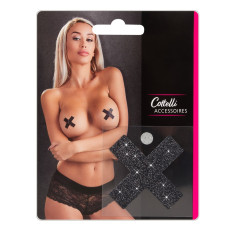 Прикраса для сосків - Cottelli Collection Nipple Stickers X
