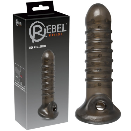 Насадка на член - Rebel Dick & Ball Sleeve Насадка на член - Rebel Dick & Ball Sleeve