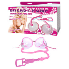 Вакуумна помпа для грудей - Breast Pump Enlarge With Twin Cups