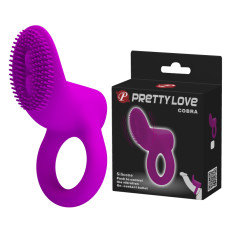 Ерекційне кільце - Pretty Love Cobra Penis Ring Purple Ерекційне кільце - Pretty Love Cobra Penis Ring Purple