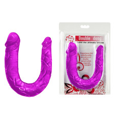 Двосторонній фалоімітатор - Double Dong Purple, 29,8 см Двосторонній фалоімітатор - Double Dong Purple, 29,8 см