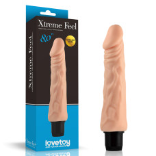 Реалістичний вібратор - Xtreme Feel Vibrator Flesh 8
