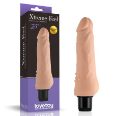 Реалістичний вібратор - Xtreme Feel Vibrator Flesh 7.5
