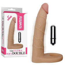 Насадка для подвійного проникнення - The Ultra Soft Double Vibrating 7 Насадка для подвійного проникнення - The Ultra Soft Double Vibrating 7