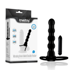 Насадка для подвійного проникнення - Anal Indulgence Collection Vibrating Rock Balled Double Prober Насадка для подвійного проникнення - Anal Indulgence Collection Vibrating Rock Balled Double Prober