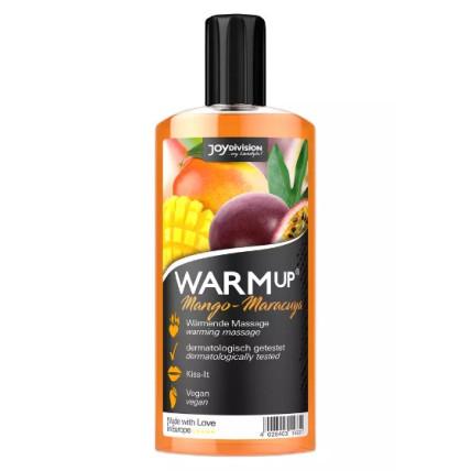 Масажна олійка - WARMup Mango + Maracuya, 150 мл