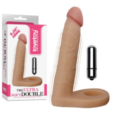 Насадка для подвійного проникнення - The Ultra Soft Double Vibrating 6.25 Насадка для подвійного проникнення - The Ultra Soft Double Vibrating 6.25