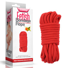 Мотузка - Fetish Bondage Rope Red, 10 м Мотузка - Fetish Bondage Rope Red, 10 м