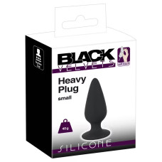 Анальна пробка - Black Velvets Heavy Plug Small