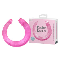 Двосторонній фалоімітатор - Double Dones Dildo Pink Двосторонній фалоімітатор - Double Dones Dildo Pink