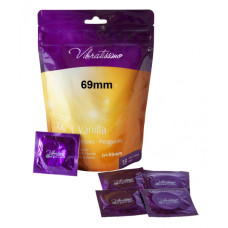 Презервативи - Vibratissimo XX ... L Vanilla, 69 мм, 18 шт. Презервативи - Vibratissimo XX ... L Vanilla, 69 мм, 18 шт.