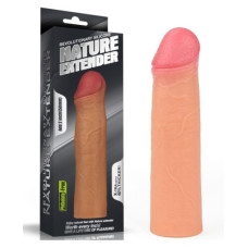 Насадка на член - Revolutionary Silicone Nature Extender Add 2