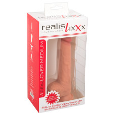 Фалоімітатор з мошонкою - Realistixxx Real Lover Medium Фалоімітатор з мошонкою - Realistixxx Real Lover Medium