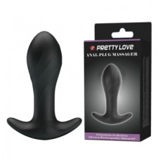 Анальна пробка - Pretty Love Anal Plug Massager Black Анальна пробка - Pretty Love Anal Plug Massager Black