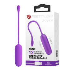 Віброяйце - Pretty Love Joyce Vibrating Egg Purple