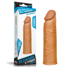 Насадка на член - Pleasure X-Tender Penis Sleeve Add 1 Насадка на член - Pleasure X-Tender Penis Sleeve Add 1