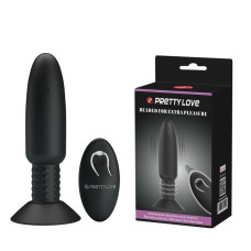 Анальна пробка - Pretty Love Beaded For Extra Pleasure Black Анальна пробка - Pretty Love Beaded For Extra Pleasure Black