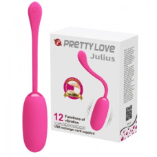Віброяйце - Pretty Love Julius Vibrating Egg Pink Віброяйце - Pretty Love Julius Vibrating Egg Pink